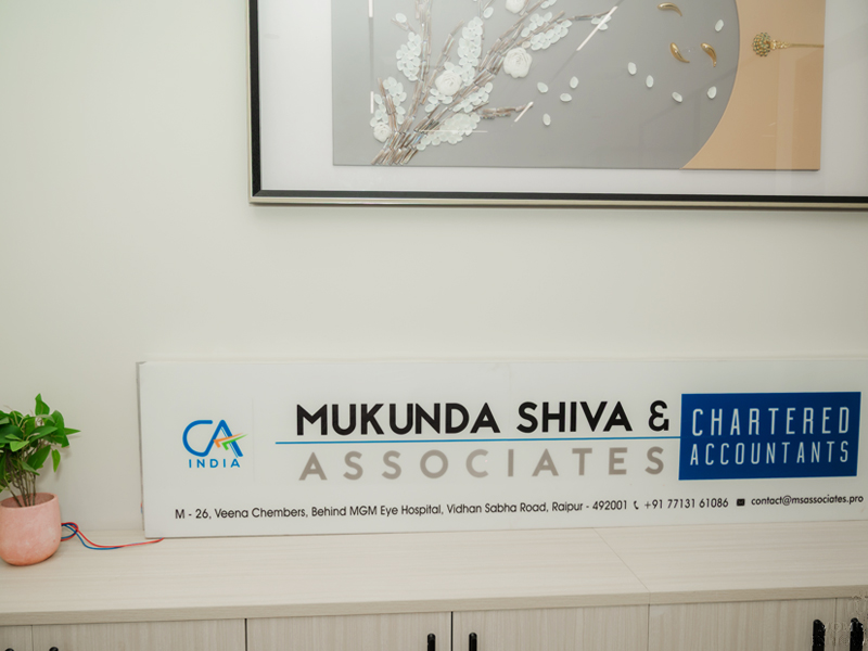 MSA Office: CA Firm in Raipur